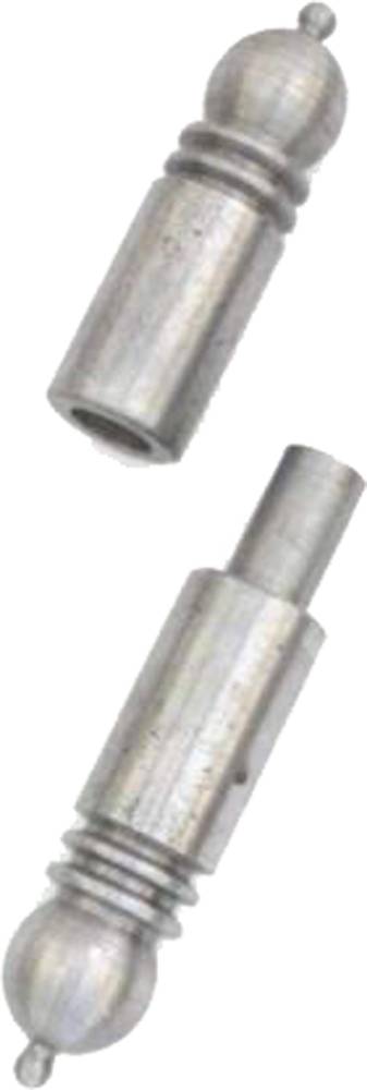 مفصلات باب  حديد مع تاج | DANCO - 30 X 210 mm - nickel