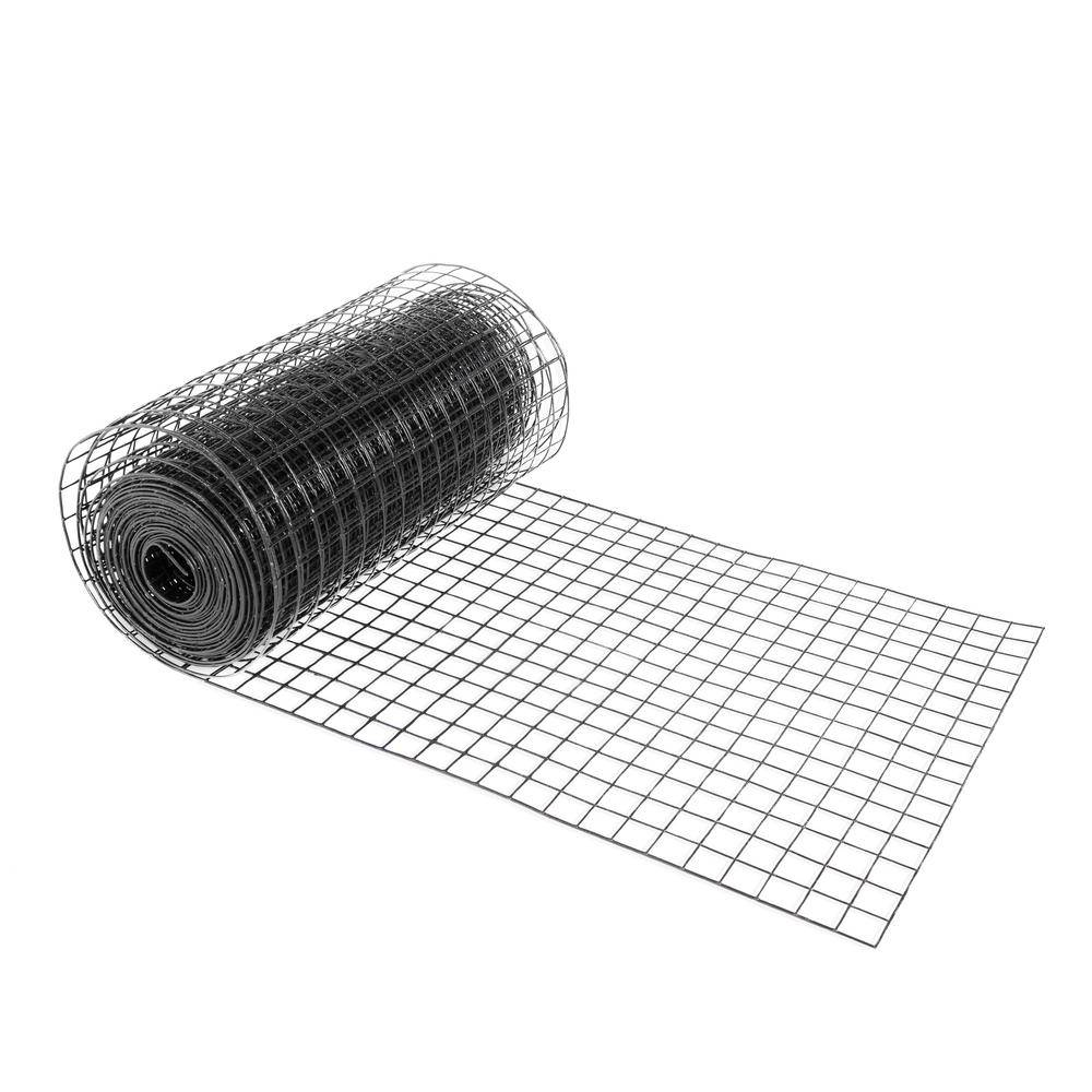 شبك مربع مجلفن - 1/2" X 1.2 X 15 m - اسود