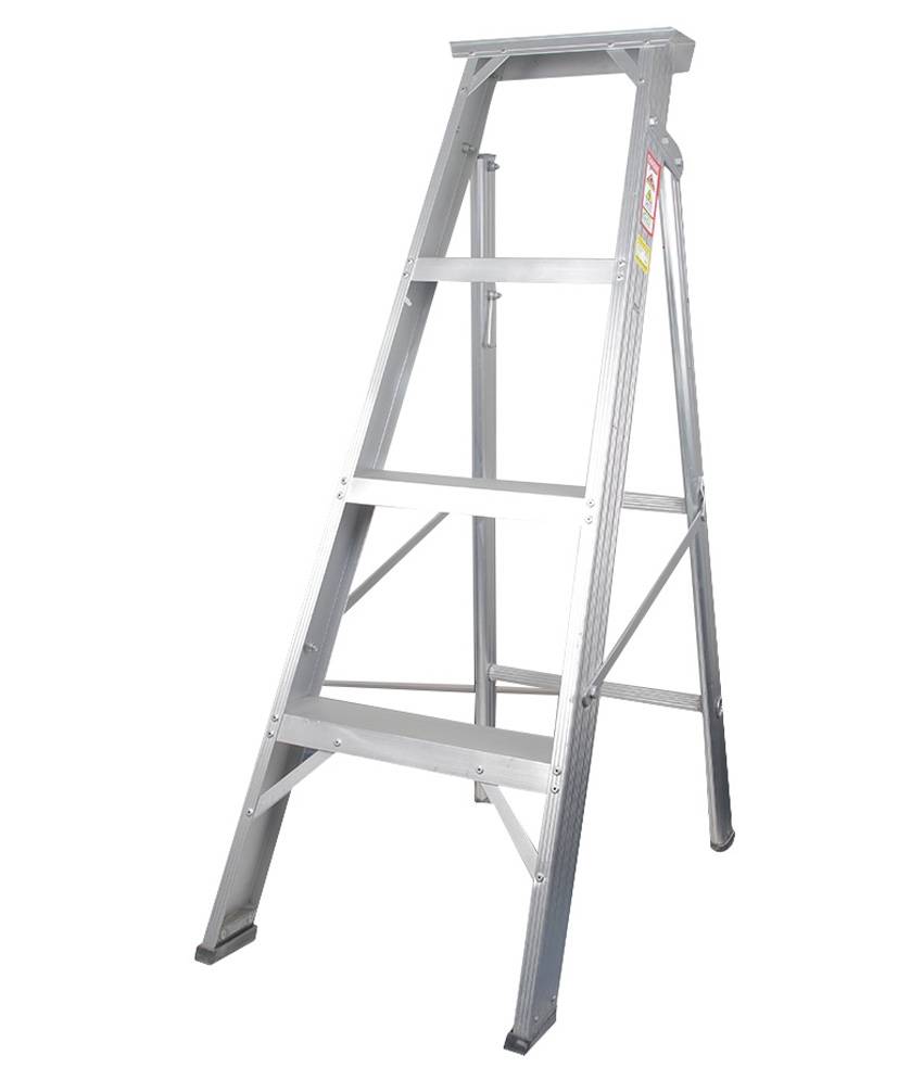 سلم ألمنيوم موديل  A - 1.5  m - فضي