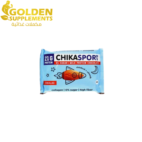 شيكا سبورت شوكلت مع لوز100 جم