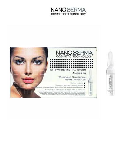 NANO DERMA أمبولات التفتيح 10*2مل