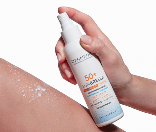 DERMEDIC SUNBRELLA SPRAY SPF50+ سبراي بخاخ واقي شمس