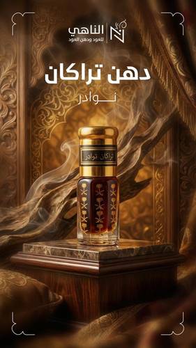 دهن تراكان قديم - نادر