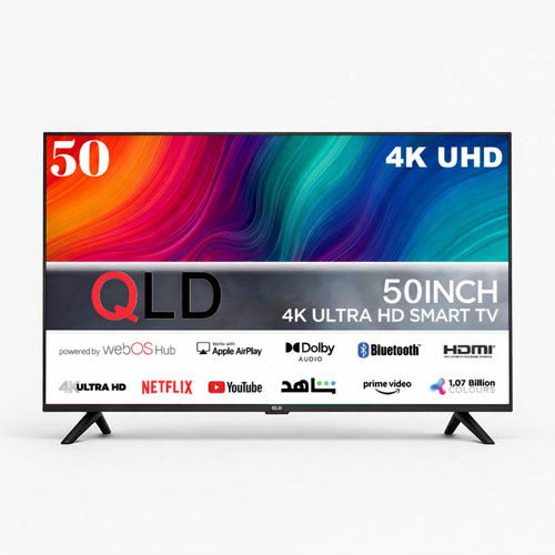 شاشة سمارت 50 بوصة QLD ويبوس DLED UHD 4K