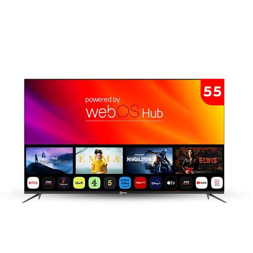 شاشة دانسات ضد الكسر 55 بوصة سمارت 4K ,نظام تشغيل WebOS , ريسيفر داخلي , حامل جداري , موديل , ماجيك ريموتDTD55UWS DG