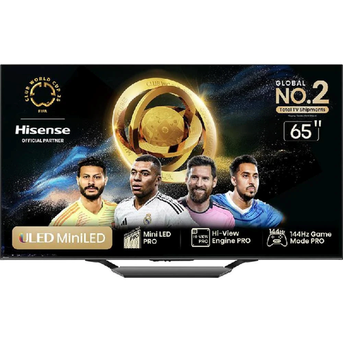 شاشة هايسنس 65 بوصة كيوليد 144 هيرتز QLED - 4K 65Q72Q