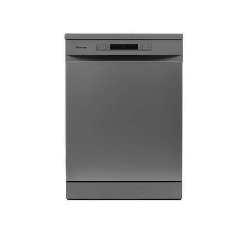 غسالة صحون هايسنس  6 برامج - 13 مكان - 2 رف - فضي - موديل HS622E90SSA