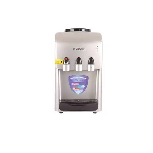 برادة ماء طاولة ستار واي 3 صنبور - إضاءة LED - فضي - SW1020S-DT