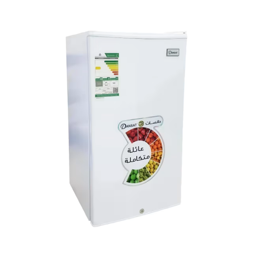 ثلاجة دانسات باب واحد، 85 لتر، 3.0 قدم مكعب، أبيض - DNFS140R22