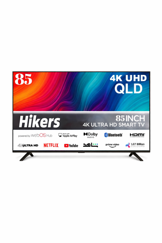 شاشة هايكس 85 بوصة سمارت QLED 4K – نظام WebOS – تلفزيون ذكي