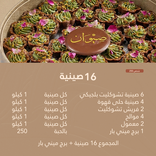16 صينية