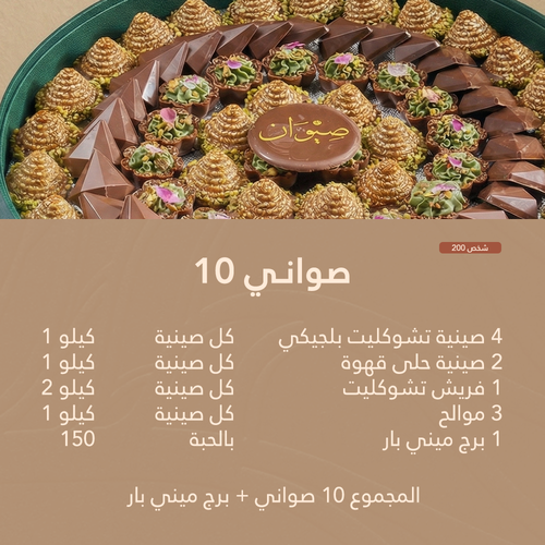 10 صواني