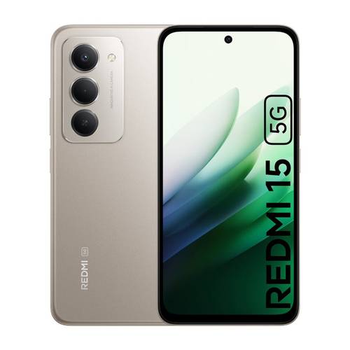شاومي ريدمي 15 ثنائي الشريحة 5G ذاكرة 256/8 جيجا - لون رمادي