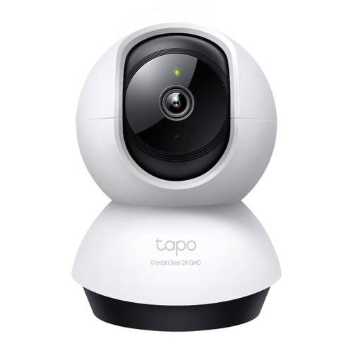كاميرا أمان tp-link منزلية ذكية مع خاصية الدوران والإمالة بتقنية Wi-Fi موديل Tapo C220