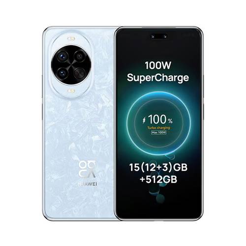 جوال هواوي نوفا 14 برو بشريحتي اتصال، لون أزرق، ذاكرة RAM بسعة 12GB وسعة تخزين 512GB، شبكة 4G – إصدار الشرق الأوسط