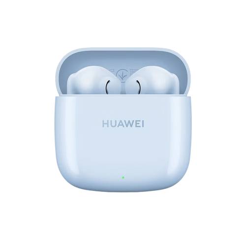 Huawei FreeBuds SE 2, Wireless Bluetooth 5.3, Up to 40 Hours Battery Life, 3 Hours of Music Playback After 10 Minutes of Charging, Compact and Comfortable Design, IP54 Dust and Splash Resistance, Blue Color.