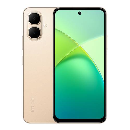 جوال انفنكس سمارت 10 ذاكرة 64/6GB (رام موسعة 3+3) لون ذهبي