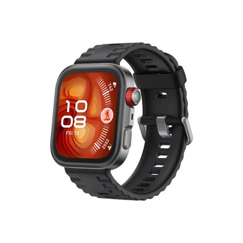 ساعة هواوي FIT4 برو الذكية، شاشة 1.82 بوصة، زجاج ياقوتي وتيتانيوم، GPS لرياضات الهواء الطلق على مستوى احترافي، NFC، تحليل ECG، حتى 10 أيام من عمر البطارية، iOS و Android لون أسود