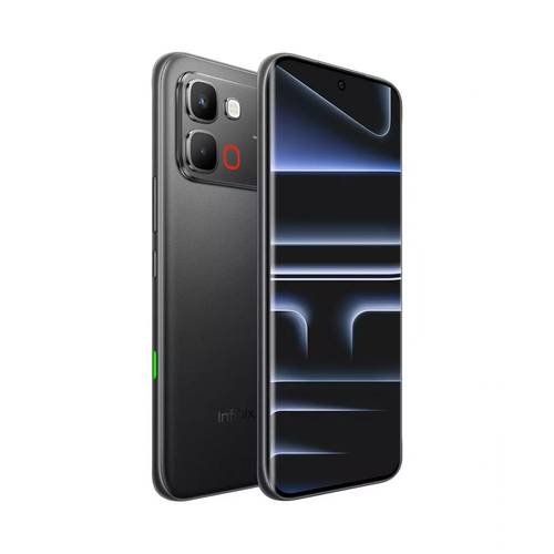 جوال انفنكس Note Edge مع تقنية 5G سعة 256/16GB ثنائي الشريحة بذاكرة رام سعة 8+8 جيجابايت بلون أسود