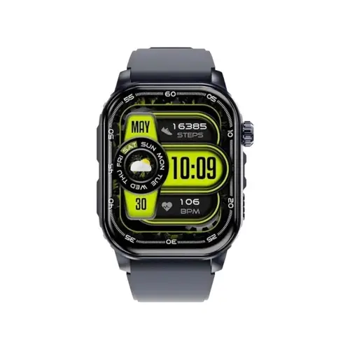 Itel Smartwatch ISW O21, 2.04-inch Display, Black