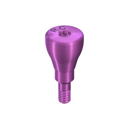 024.4224s: RC Healing abutment, conical shape, Ø 5mm, H 4mm, Ti