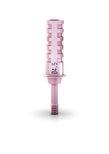 NUVO TITANIUM TEMPORARY ABUTMENT FOR BRIDGE 4.5 CF GH 0.5 NP