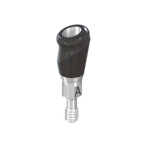 022.0064:NC Novaloc® ADLC angled 15°, Ø 3.8mm, H 4mm, type A, TAV