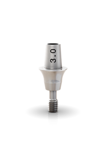 NUVO TITANIUM BASE FOR BRIDGE 5.5x4.5x3.0 CF SP