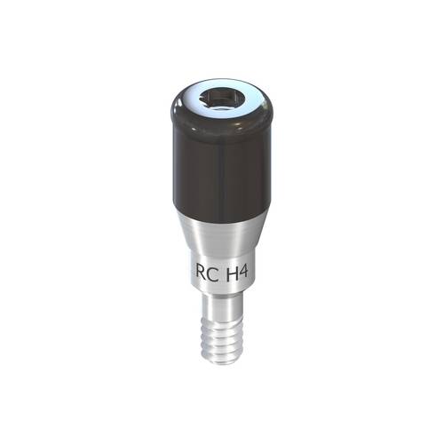022.0055:RC Novaloc® ADLC straight, Ø 3.8mm, H 4mm, TAV