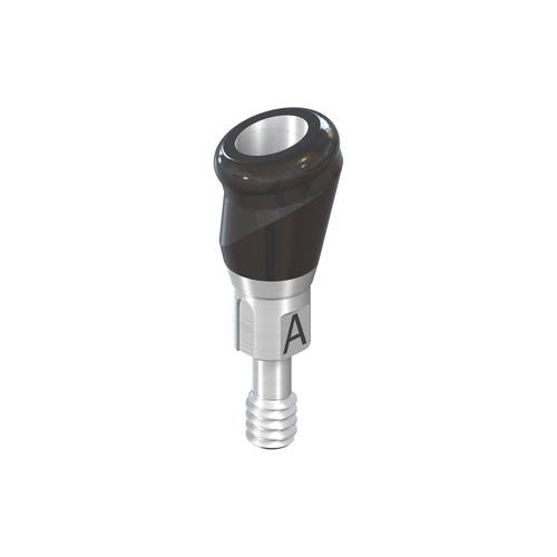 022.0063:NC Novaloc® ADLC angled 15°, Ø 3.8mm, H 3mm, type A, TAV