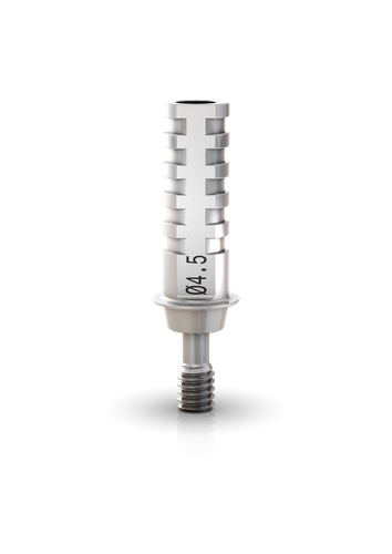 NUVO TITANIUM TEMPORARY ABUTMENT FOR BRIDGE 4.5 CF GH 0.5 SP