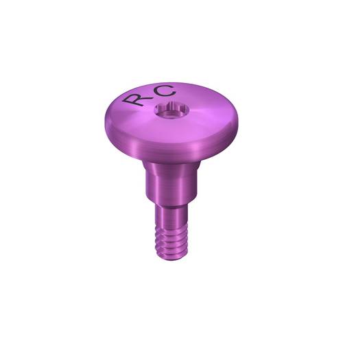 024.4242s: RC Healing abutment, conical shape, Ø 6.5mm, H 2mm, Ti