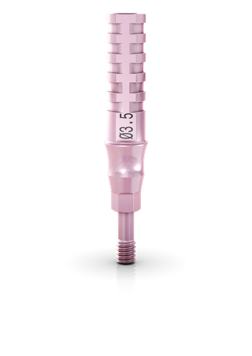NUVO TITANIUM TEMPORARY ABUTMENT FOR CROWN 3.5 CF GH 3.0 NP