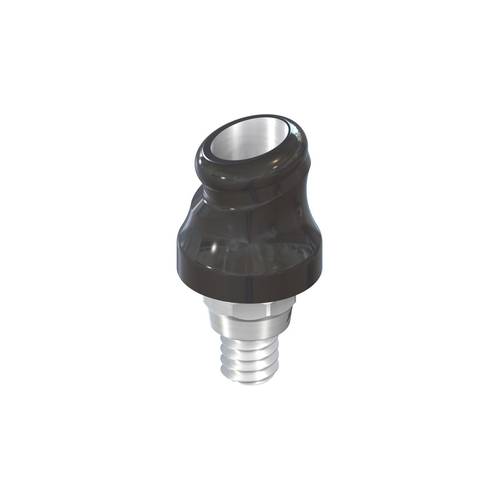 048.833:RN Novaloc® ADLC angled 15°, Ø 3.8mm, H 3mm, TAV