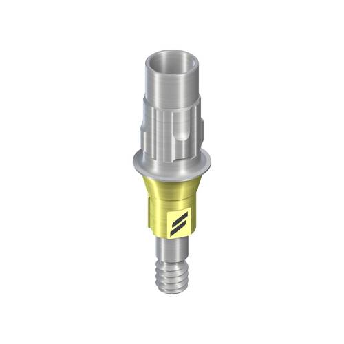 022.0027:NC Variobase®, for crown with screw, Ø 3.8mm, H 5.5mm, TAN