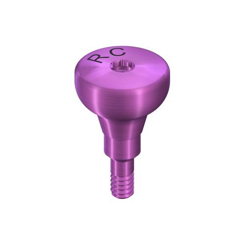 024.4244s: RC Healing abutment, conical shape, Ø 6.5mm H 4mm Ti