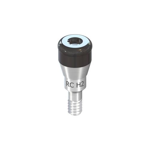 022.0053:RC Novaloc® ADLC straight, Ø 3.8mm, H 2mm, TAV