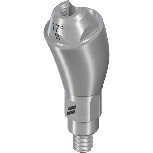 022.0157s:RC SCREW-RET. ABUT., TAN - ANGLED 17°, Ø 4.6MM, GH 5.5MM, TYPE B, STERILE