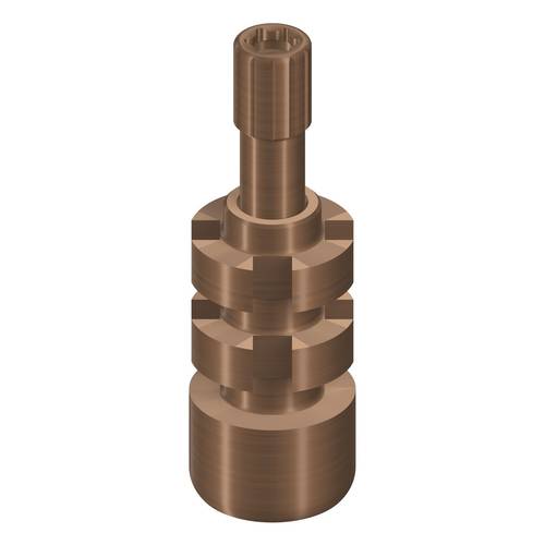 025.0012:Impression Post f. open tray f. screw-ret. abut., abut. level, Ø 4.6mm, non-engaging, TAN