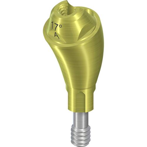 022.0142s:NC SCREW-RET. ABUT., TAN - ANGLED 17°, Ø 4.6MM, GH 5.5MM, TYPE A, STERILE