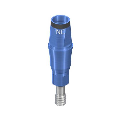 022.2313:NC Cementable Abutment, D 3.5mm, GH 3mm, AH 4mm, Ti