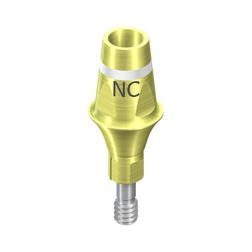 022.2326:NC Cementable Abutment, D 5mm, GH 2mm, AH 5.5mm, Ti