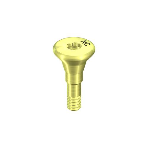 024.2242s : NC Healing abutment, conical shape, Ø 4.8mm, H 2mm, Ti