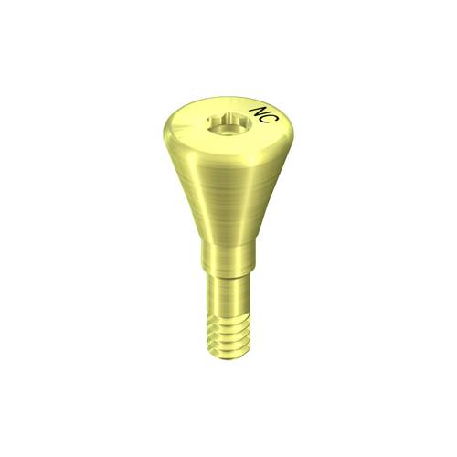 024.2244s : NC Healing abutment, conical shape, Ø 4.8mm, H 3.5mm, Ti