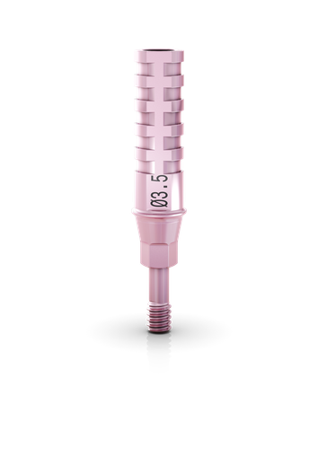 NUVO TITANIUM TEMPORARY ABUTMENT FOR CROWN 3.5 CF GH 1.0 NP