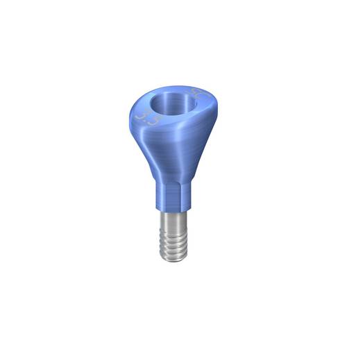 024.0008s : SC Healing Abutment, conical, oval, H 3.5mm, Ti