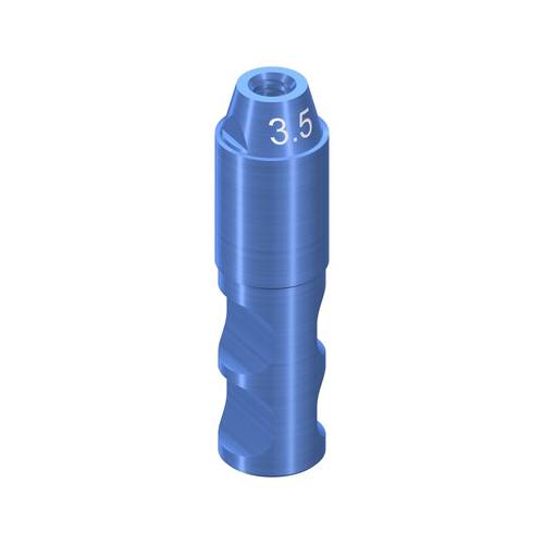 025.0049:NC ANALOG FOR SR ABUTMENTS,EDENTULOUS, STRAIGHT 0°, Ø 3.5MM