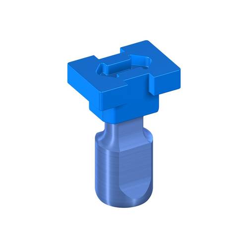 025.2245:Impression post for closed tray, TAN, for screw-ret. abut., abut. level, 0°, D 3.5 mm