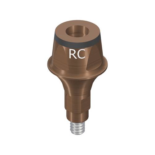 022.4332; RC Cementable Abutment, D 6.5mm, GH 2mm, AH 4mm, Ti