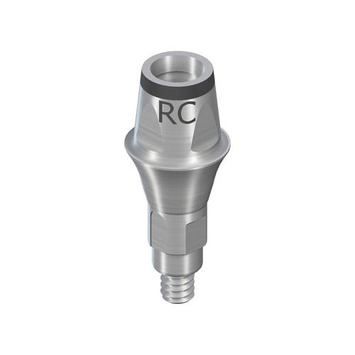 022.4322 :RC Cementable Abutment, D 5mm, GH 2mm, AH 4mm, Ti